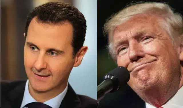 Donald Trump e Bashar al-Assad