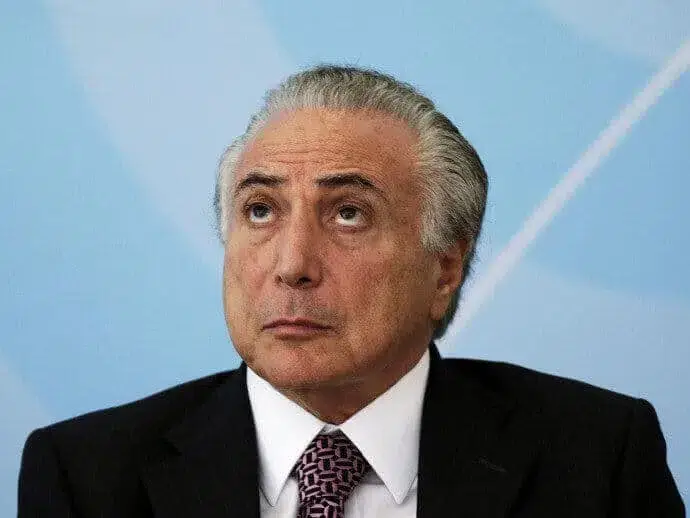 Michel Temer gravado a autorizar pagamento de subornos