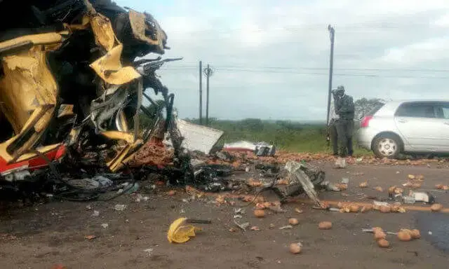 Acidente mata quatro pessoas em Maputo