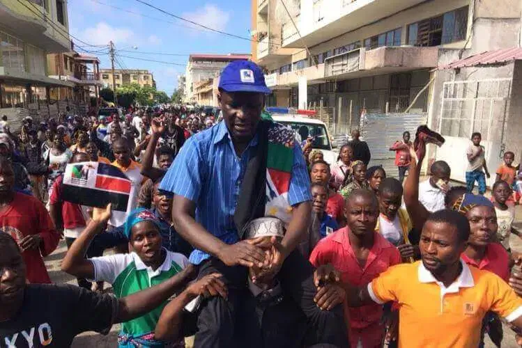 Manuel de Araújo já está nas ruas de Quelimane com perdiz no peito