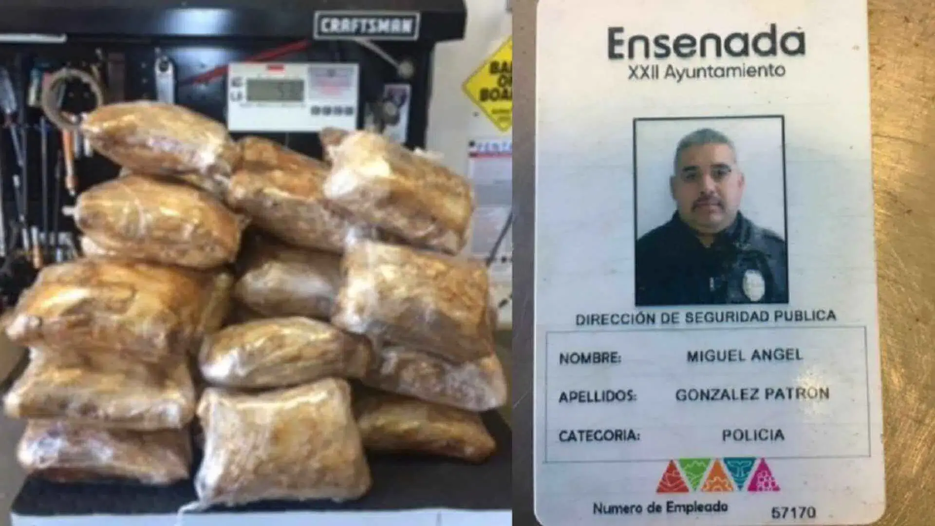 Policial detido após ser encontrado com mais de 20 quilos de drogas no seu carro