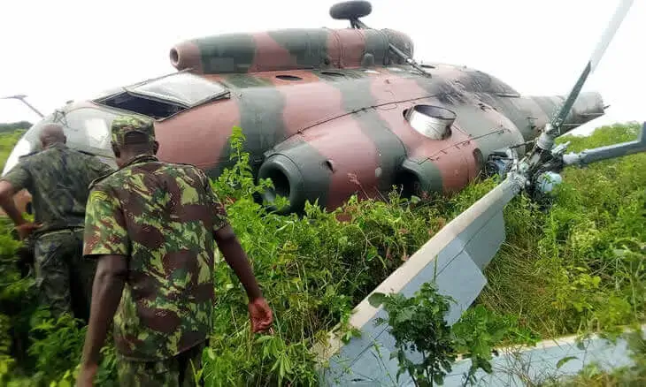 Helicóptero da Força Aérea cai em Mueda
