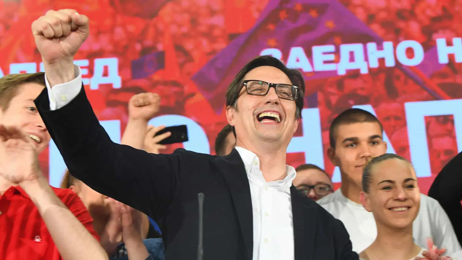 Candidato do partido no poder vence presidenciais na Macedónia do Norte