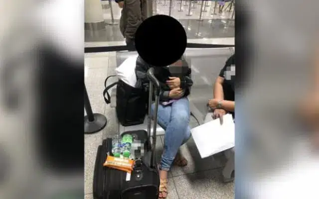Filipinas- Mulher detida depois de encontrarem bebé na bagagem