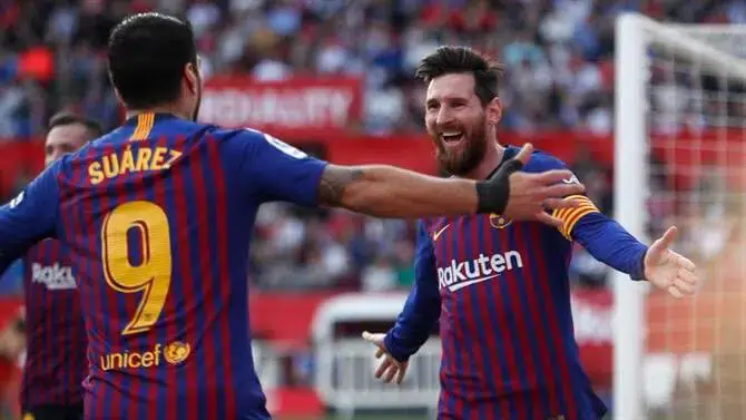 Beckham quer Messi e Suárez