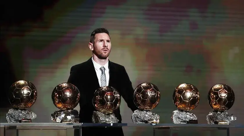 Messi conquista sexta Bola de Ouro