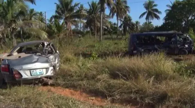 Acidente de viação mata 1 pessoas e fere outras três em Inhambane