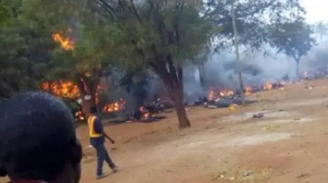 Explosão de dois camiões-cisterna faz um ferido grave no norte do país
