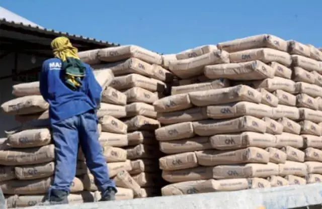 Na região Sul do país Reposta capacidade de produção de cimento