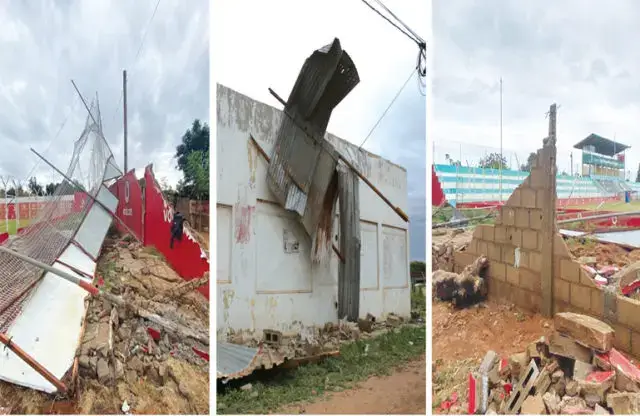 Vendaval deixa rasto de destruição em Boane