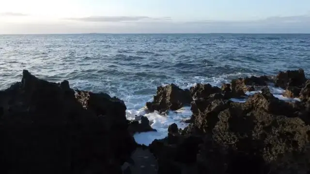 O mar invade agressivamente Cabo Delgado