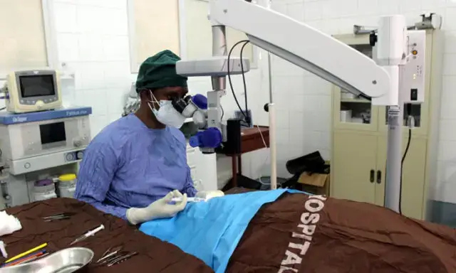 Cirurgia de catarata submete mais de 180 pessoas a tratamento na Zambézia