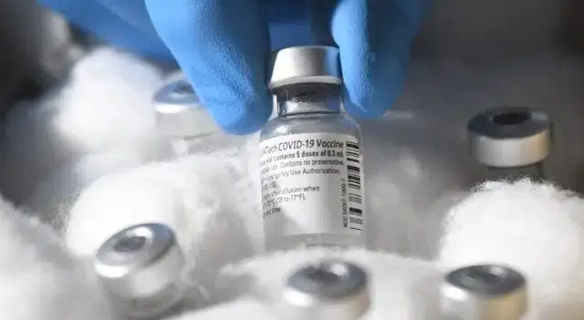 Consórcio Pfizer-BioNTech anuncia eficácia de 95,6% em vacina de reforço