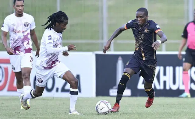 Football - DStv Premiership 2021/22 - Royal AM v Swallows - Chatsworth Stadium - Durban