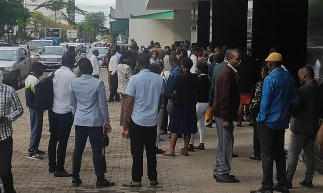 TSU funcionários do Ministério das Finanças a paralisam actividades