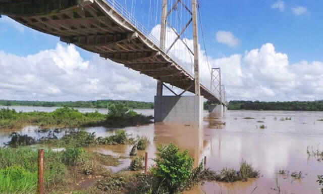 Rio Save ameaça inundar vilas em Inhambane e Sofala