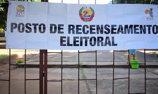 Menor de 15 anos recenseado em Manica