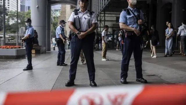 HONG KONG-CHINA-POLITICS-HSBC