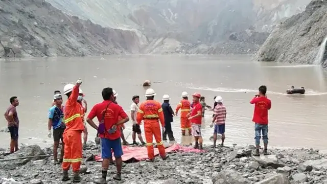 MYANMAR-MINING-ACCIDENT-ECONOMY