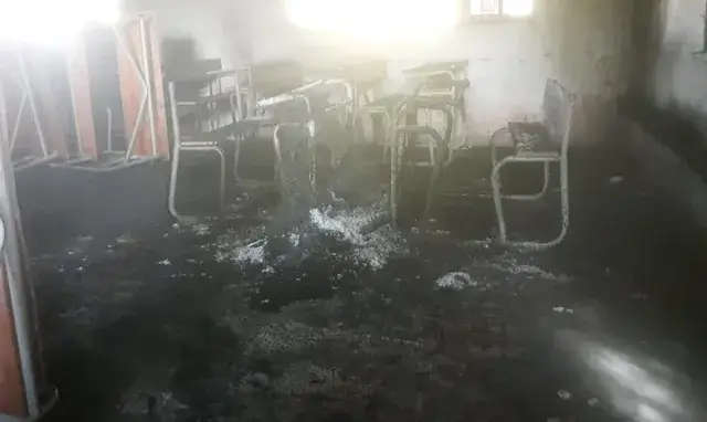 Escola que deveria acolher a repetição da votação pega fogo em Nampula