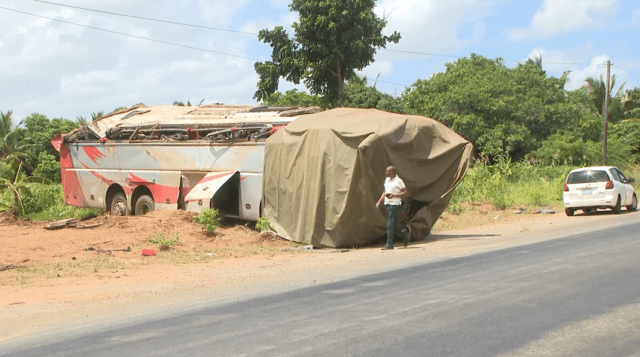 Acidente de viação em Inhambane faz um morto e dois feridos graves