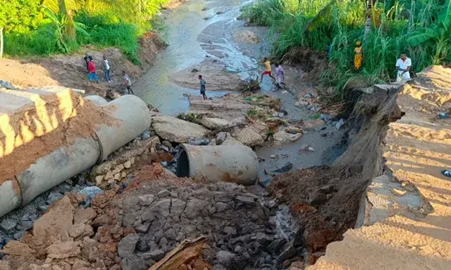 Circulação entre Macomia e Awasse interrompida devido a inundações