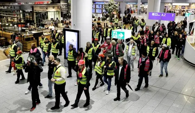 Greve dos trabalhadores da segurança aérea paralisa 11 aeroportos alemães