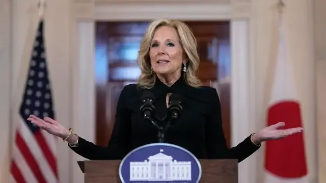 Jill Biden adverte sobre risco de Trump para a comunidade LGBTQ