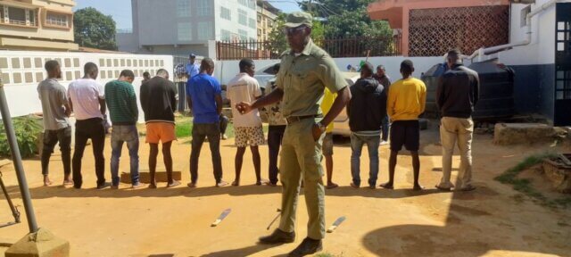 Dez detidos por desordem pública em Inhambane