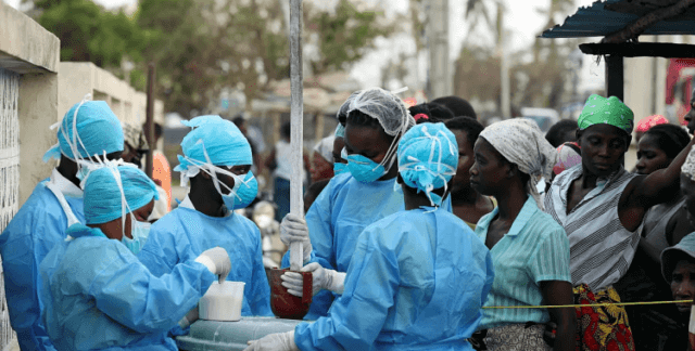 Angola regista 105 novos casos de cólera e aumento de mortes
