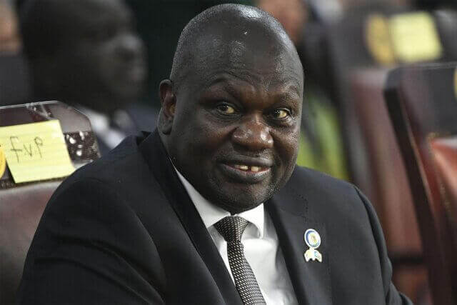 Detido vice-Presidente do Sudão do Sul Riek Machar