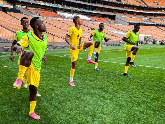 Mambas inicia preparação para jogo com África do Sul