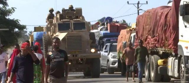 Cabo Delgado- Viaturas escoltadas pelas FDS sofrem ataque terrorista na EN380