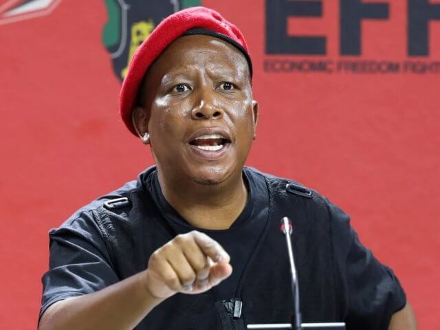 África do Sul- Julius Malema considerado culpado de incitação ao ódio