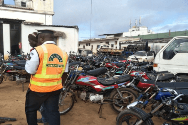 Mais de 40 motorizadas irregulares apreendidas em Inhambane