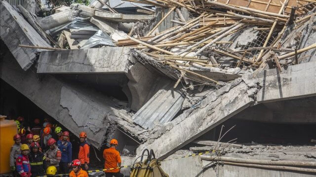 Equipas de resgates na Indonésia não detectam sinais de vida após desabamento