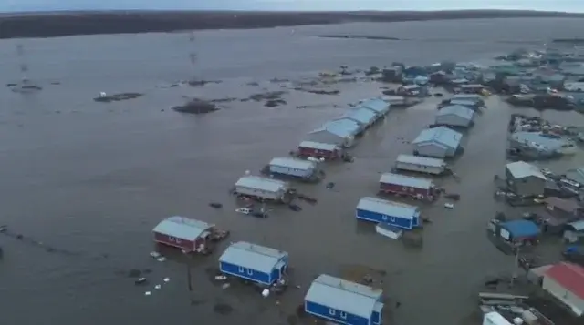 Tempestade tropical Halong provoca um morto e dois desaparecidos no Alasca