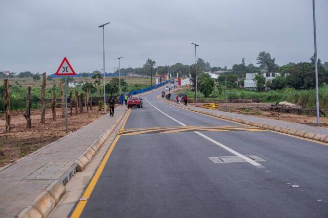 Nova estrada Khongolote–N1 melhora mobilidade na Matola