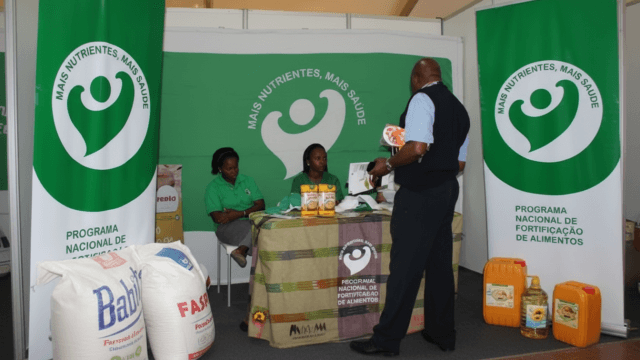 Governo de Moçambique reafirma compromisso com a fortificação de alimentos