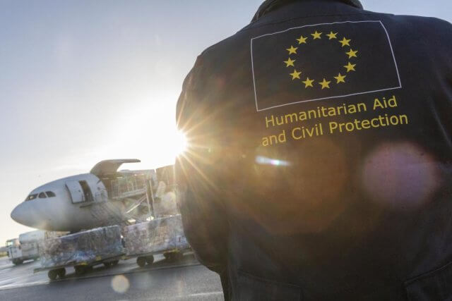 Avião da UE chega a Moçambique com ajuda humanitária para