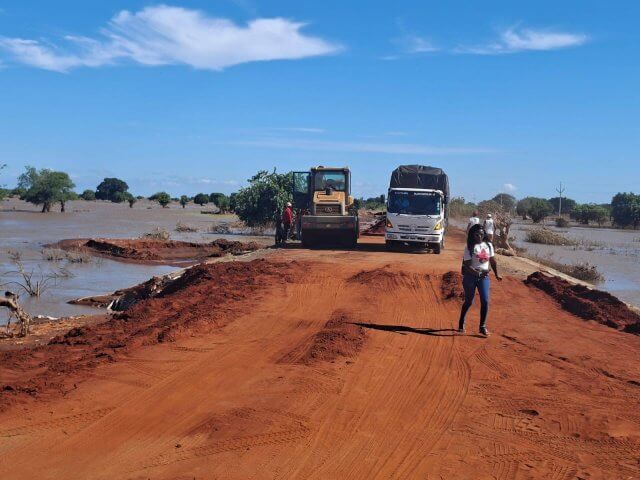 Circulação rodoviária restabelecida entre Sul e Norte, mas apenas para