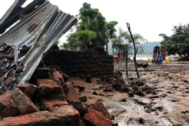 Ciclone Gezani provoca quatro mortes e devastação em Inhambane