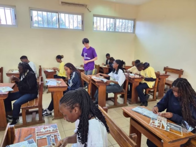Intercâmbio cultural une estudantes de Moçambique e Coreia do Sul
