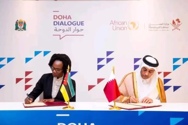 Moçambique e Qatar firmam acordo para trabalho seguro de moçambicanos