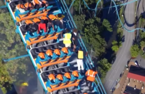 Homem morre após ser ejetado de montanha-russa em parque Six Flags na Geórgia