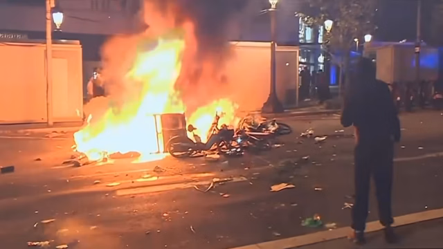 Protestos em Barcelona resultam em 100 detenções e vandalismo generalizado