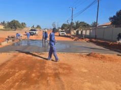 Avanço na asfaltagem da estrada ANE-Chuiba em Pemba
